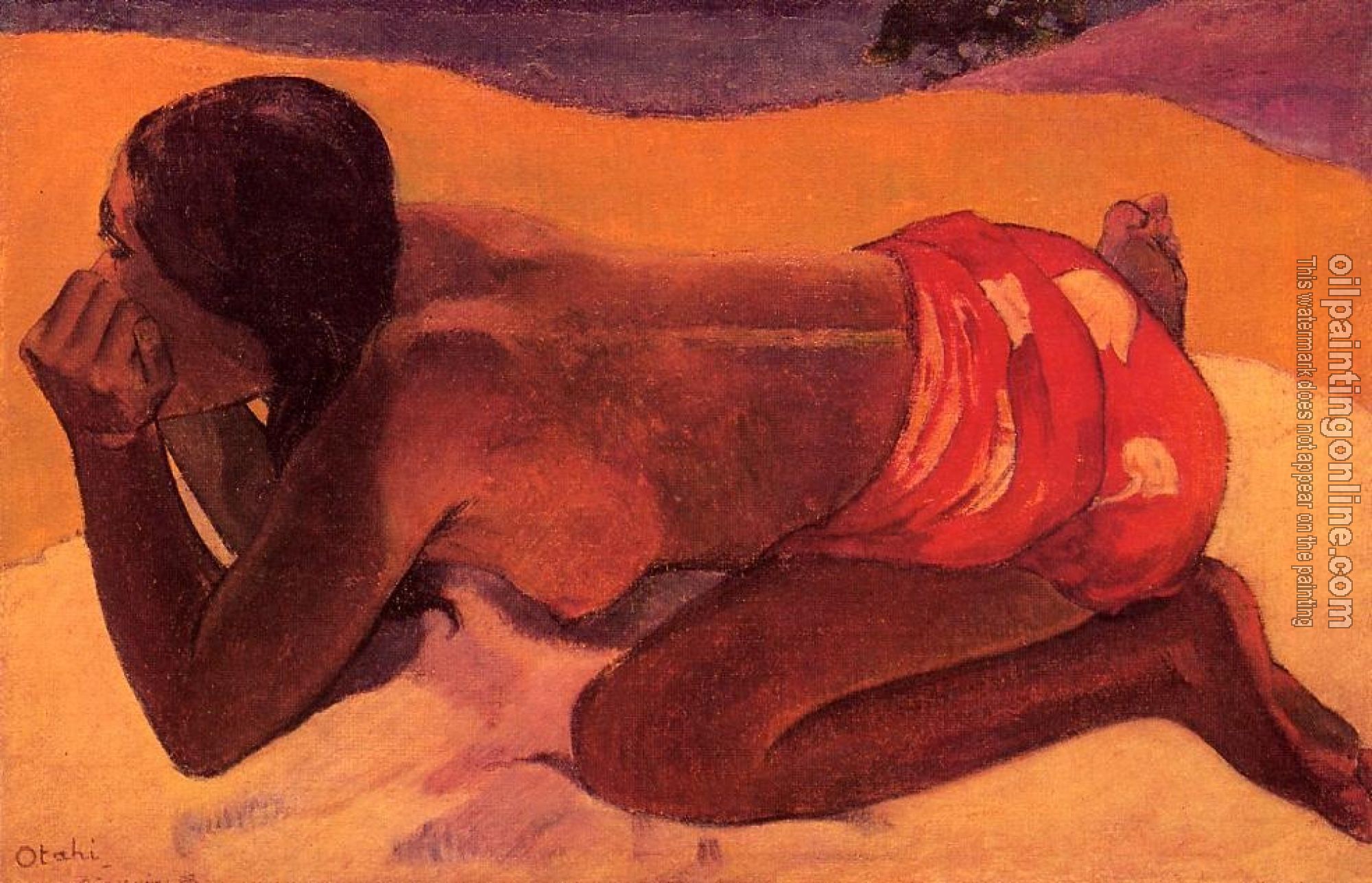 Gauguin, Paul - Alone